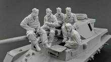 Unassambled 1/35  ancient warrior include 5 figures  (NO CAR ) Resin figure miniature model kits Unpainted 2024 - buy cheap