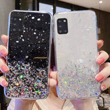 For Samsung SM-A315F/DS A315G/DS A315F A315 Back cover Glitter Phone Case for samsung galaxy A31 Silicone Cover Candy Coque Capa 2024 - buy cheap