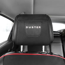 Funda protectora para reposacabezas de coche, accesorios de cuero Pu para Renault Duster, 1 unidad 2024 - compra barato