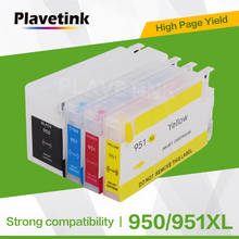 Plavetink-cartuchos de tinta para impressora hp, 4 cores, hp 950, 951 xl, recarga para impressora hp, officejet pro 950, 8100, 8600, 8610, 8620 2024 - compre barato