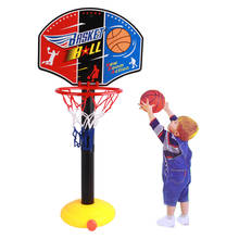 Baby Ball Kids Games Basketball Toys Frame Stands Indoor Outdoor Toys Gift for Children Kids Boy Simple Portable Basketball Set 2024 - buy cheap