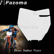 Dirt pit-placa de plástico para motocicleta, "dirt pit front, placa de plástico para motocicleta de corrida, para sx, sx, visual xcf, dirt bike, enduro, motocross, 2013-17 2024 - compre barato