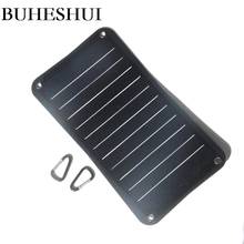 BUHESHUI 10W Semi-flexible Sunpower ETFE Solar Panel Chargr For Mobile Phone/Power Bank  Solar Battery Charger Outdoor  travel 2024 - buy cheap