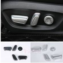 Car Seat Adjuster Button Switch Cover Trim Chrome Shell Decoration For Toyota Camry 2018 2019 Interior Accessories 2024 - buy cheap
