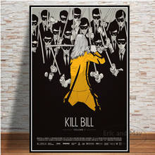 Poster And Prints Hot Kill Bill Pulp Fiction Movie Film Vintage Painting Art Wall Pictures For Living Room Home Collection Decor 2024 - buy cheap