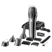 5in1 grooming kit hair trimmer electric for men body beard hair clipper nose ear trimer stubble hair cutting machine haircut 2024 - buy cheap