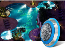 Novo produto ac/dc 12v 24v 9w 12w 15w 18w branco frio/luminária led branca quente para piscina, luz subaquática para fonte 2024 - compre barato