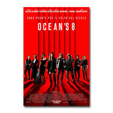 D0114 Oceans 8 personajes 2018 película tela de seda póster decoración artística pintura interior regalo 2024 - compra barato