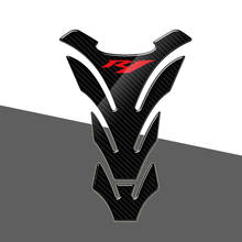 3D Carbon Look Motorcycle Tank Pad Protector Stickers Case for Yamaha YZF-R1 R1 Tank 2024 - buy cheap