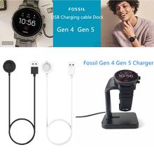 50 Pcs for Fossil Gen 4 Charger Gen 5,Replacement  Charging Dock Fossil Charging Stand Emporio Armani,with Charging Cable 100CM 2024 - buy cheap