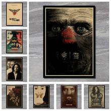 Silence of The Lambs Nostalgic Retro Classic Movie Poster Painting Kraft Home Decor Vintage Paper Poster Wall Stickers 2024 - buy cheap