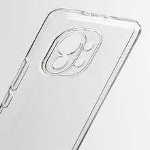 Capa transparente ultra fina para celulares xiaomi, proteção em plástico rígido para os modelos mi 11, 10, 10t lite pro, 5g, mi poco m3, x3, nfc, redmi note 9t, 9s, 9 pro 2024 - compre barato