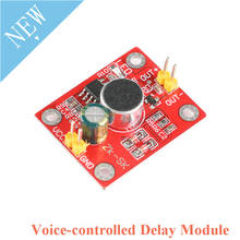 Voice-controlled Delay Module Sound Trigger Direct Drive LED Motor DIY Table Lamp Electric Fan Electronic Building Blocks 2024 - buy cheap