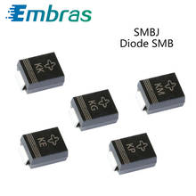 Televisores smd, 50 peças, diodos smbj190a smbj200a smbj220a smbj250a smbj300a smbj350ca smbj400ca smbj440ca smbj 600w 5v-440v smb 2024 - compre barato