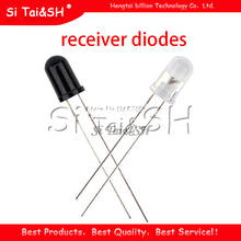 25pairs 5mm 940nm LEDs 25pcs infrared emitter and 25pcs IR receiver diodes 2024 - buy cheap