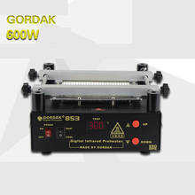 GORDAK 853 High power ESD BGA rework station PCB preheat and desoldering IR preheating station 2024 - buy cheap