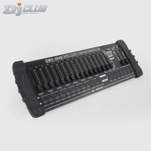 Controlador dmx 384 para iluminação de palco, padrão internacional, console dmx 512, equipamento de controle de dj 2024 - compre barato