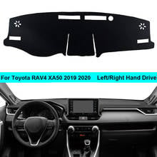 For Toyota RAV4 RAV 4 XA50 2019 2020 LHD RHD 2 Layers Car Dashboard Cover Carpet Cape Rug Shade Carpet Dashmat Pad Protector 2024 - buy cheap