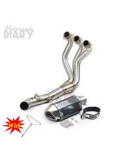 MT09 FZ09 51mm Motorcycle Exhaust System Slip-On Modified Motorbike Front Link Pipe Bike Muffler Escape Moto For YZF MT-09 FZ-09 2024 - buy cheap