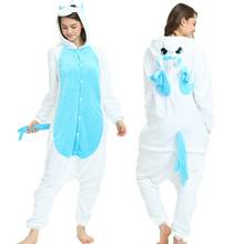 New Boys Girls Cartoon Pajama Sets Panda Unicorn Jumpsuit Women Pijimas Onesie Adults Animal Sleepwear Winter Warm Pyjamas Kids 2024 - buy cheap