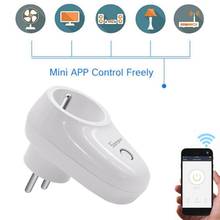 Itead SONOFF S26 Wifi Smart Plug Switch EU-E/EU-F/UK/AU/US/BR/IT/IL/CH/CN Timer Wall Power Socket E-WeLink Plugs Work With Alexa 2024 - buy cheap