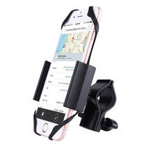 Universal Bicycle Motorcycle Phone Holder Bike Mount Metal Stand Handlebar Clip Bracket For Mobile phone Cycling Accessories 2024 - buy cheap