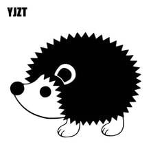 YJZT 15.5CM*12.4CM Hedgehog Vinyl Decal Body Of Car Decor Car Stickers Pattern Black/Silver C4-2374 2024 - buy cheap