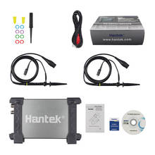 Hantek-multímetro Digital 6082BE, osciloscopio con USB, 2 canales, 80MHz, analizador lógico Virtual 2024 - compra barato
