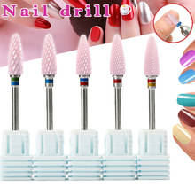 New Ceramic Nail Art Grinding Drill Bit Electric Manicure Mill Tip for Home Professional Nail Polisher Accessories Nail Tips 2024 - buy cheap