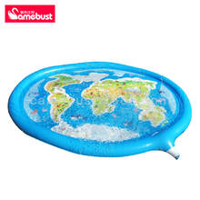 Summer inflatable water spray pad thickened pvc children outdoor Splash pads swimming pool toy kid gifts 2024 - buy cheap