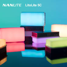 Nanlite-Luz LED de bolsillo para fotografía y vídeo, iluminación RGB de relleno, portátil, para exteriores, LitoLite 5C 2024 - compra barato