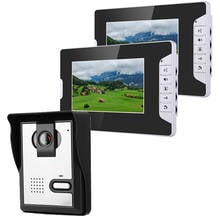 7 Inch Video Doorbell Intercom Kit 1 camera 2 monitor Night Vision with 700TVL Camera 2024 - buy cheap