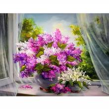 5D Diamond Painting Flowers Diamond Embroidery Rhinestones Cross Stitch DIY Diamonds Mosaic Picture Home Decora 2024 - buy cheap