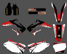 0093 novo estilo equipe gráficos & fundos decalques adesivos kits para honda crf450 crf 450 2002 2003 2004 personalidade 2024 - compre barato