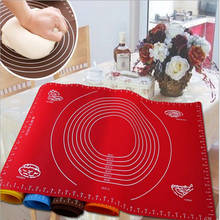 40 * 60cm large scale silicone kneading pad non-slip non-stick baking pad surface chopping board pad 2024 - buy cheap