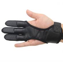 1Pc 3 Fingers High Elastic Hand Guard Protective Archery Bow Shooting Glove tactical gloves тактические перчатки мото перчатки 2024 - buy cheap