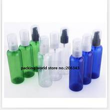 100ml 5 color plastic PET BOTTLE  with mist sprayer pump big lid for toner/toilet/water/perfume/sprayer bottle 2024 - buy cheap