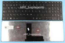 Новая испанская клавиатура Teclado Клавиатура для ноутбука Toshiba Satellite R50-B c50-B c50D-B C50dt-B Laoptop, черная оправа 2024 - купить недорого