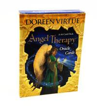 44pcs Angel Therapy Oracle Cards Tarot Cards Deck Board Game English Version Tarot For Women Family Party Funny Table Games 2024 - buy cheap