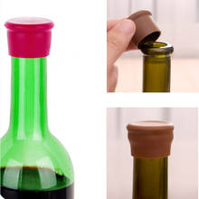 Tapón de silicona reutilizable para botellas de vino y cerveza, sellador de bebidas para el hogar, herramientas de Bar de cocina, sellador, el mejor 2024 - compra barato