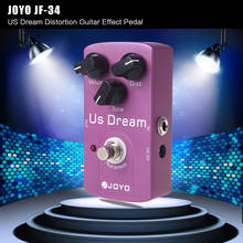 JOYO JF-34 Distortion Guitar Effect Pedal True Bypass Guitar Amp Simulator Effect Pedal guitar accessories guitar amplifier 2024 - buy cheap