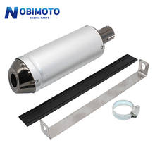 Nobimoto-28mm Motorcycle Exhaust Muffler Pipe Clamp Pipe Escape Moto 110 125 150cc PIT PRO Quad Bike Dirt ATV kayo BSE Scooter 2024 - buy cheap