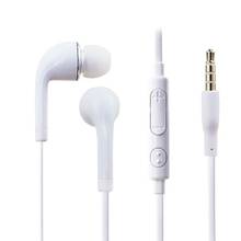 Fone de ouvido 3 pçs 3.5mm intra-auricular, cabo 1.2m, earbud estéreo com microfone para samsung galaxy, dropshipping 2024 - compre barato