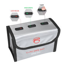 Bolsa de bateria para bateria mavic air 2, proteção segura de explosão para bateria de dji mavic air 2 acessórios 2024 - compre barato