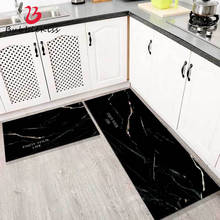 Bubble Kiss Nordic Style Oil-Proof Kitchen Mat Corridor Floor Mat Home Decor Bedroom Bedside Area Rug Customized Black Carpet 2024 - buy cheap