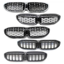 For BMW 3 Series G20 G21 G28 2019-2020 Car styling Middle grille ABS plastic front bumper grill Auto Center Grille vertical bar 2024 - buy cheap