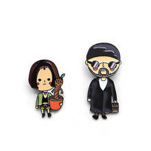 Movie The Professional Brooches Funny Enamel Pin for Kids Lapel Pin Hat Bag Pins Women Brooch Couple Badge S68 2024 - buy cheap