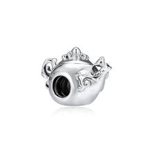 Fits Pandora Bracelet Genuine 925 Sterling Silver Enchanted Tea Pot Charm Original Beads for Jewelry Making DIY Women Gift 2024 - buy cheap