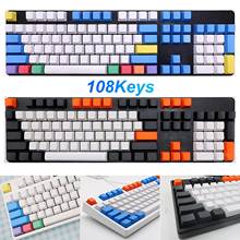 108Pcs PBT Lightproof No letters Key Caps Replacement for Mechanical Keyboard 2024 - buy cheap