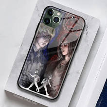 Reiner Eren Jaeger Attack on Titan Season 4 for IPhone SE 6 6s 7 8 Plus X XR XS 11 12 Mini Pro Max Glass Phone Case Cover Shell 2024 - buy cheap